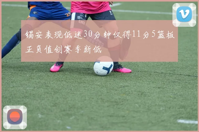 锡安表现低迷30分钟仅得11分5篮板正负值创赛季新低